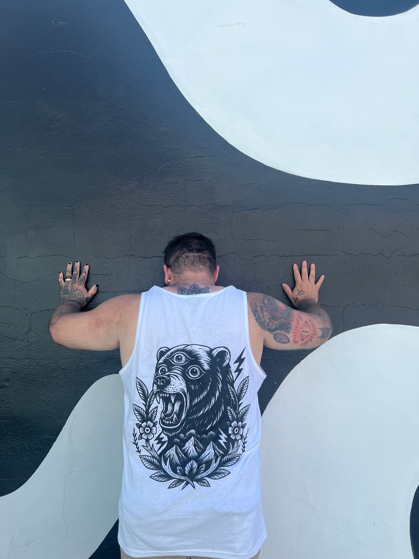 Three Eyed Bear Tank Top